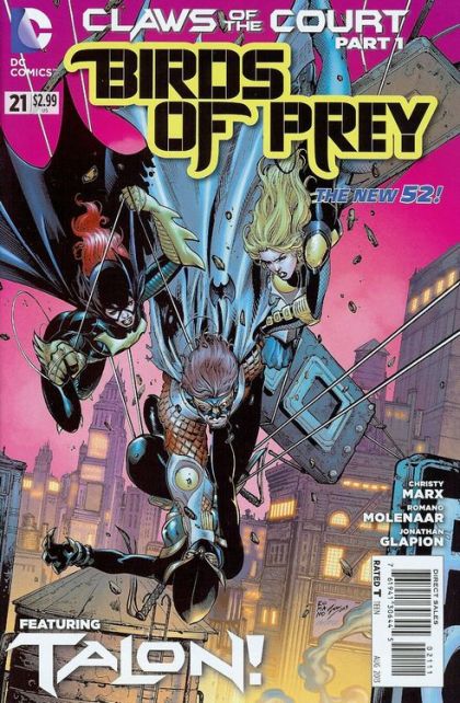 Birds of Prey, Vol. 3 Talon Vs. Talon |  Issue#21 | Year:2013 | Series:  | Pub: DC Comics |