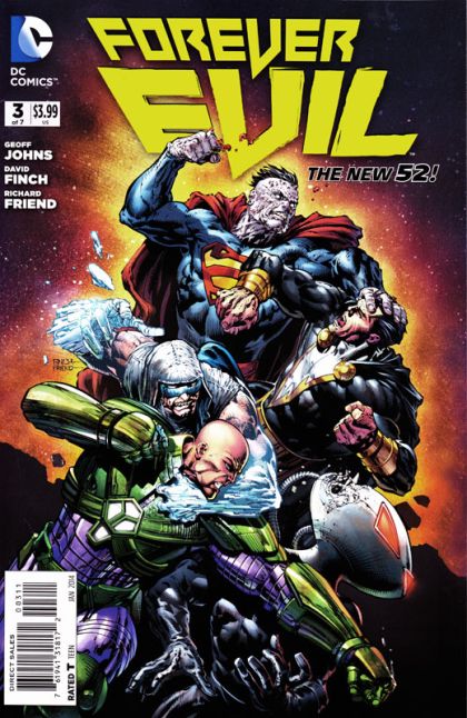 Forever Evil Forever Evil - Prisoners |  Issue#3A | Year:2013 | Series:  | Pub: DC Comics | David Finch Regular Cover