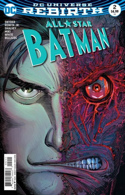 All-Star Batman My Own Worst Enemy, Part 2 / The Cursed Wheel Part 2 |  Issue#2A | Year:2016 | Series: Batman | Pub: DC Comics | Regular John Romita Jr. Cover