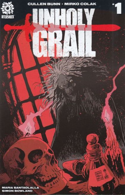 Unholy Grail  |  Issue#1B | Year:2017 | Series:  | Pub: AfterShock Comics | Variant Francesco Francavilla Cover