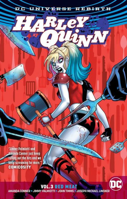 Harley Quinn, Vol. 3 HC / TP Red Meat |  Issue#3TP | Year:2017 | Series:  | Pub: DC Comics |