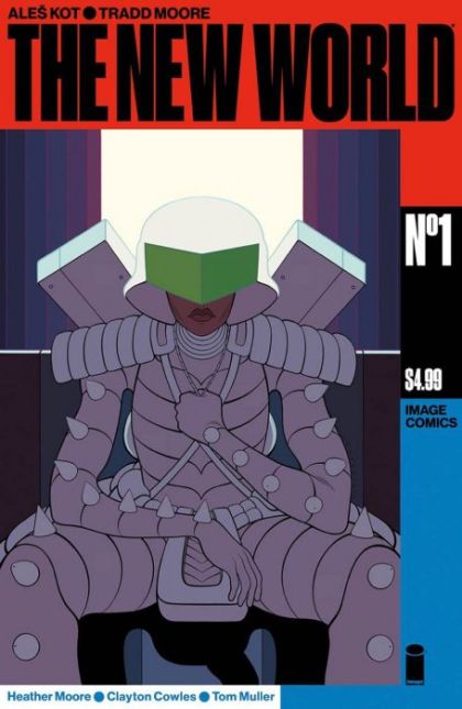 The New World  |  Issue#1A | Year:2018 | Series:  | Pub: Image Comics | Regular Tradd Moore & Heather Moore Cover