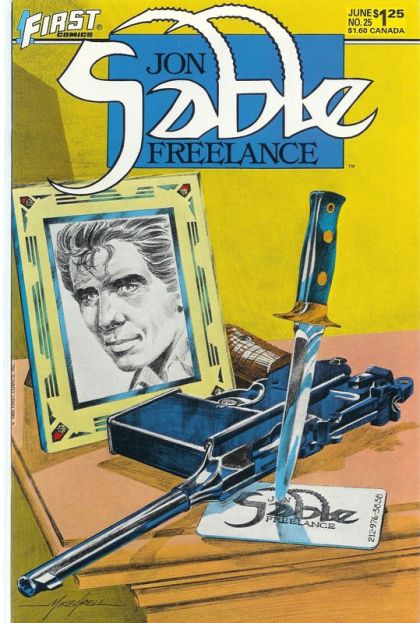 Jon Sable, Freelance Homecoming part 1: The Angel |  Issue#25 | Year:1985 | Series: Jon Sable | Pub: First Comics |