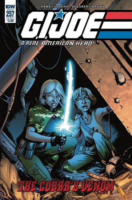 G.I. Joe: A Real American Hero (IDW), Vol. 1 The Cobras Venom, Part 2 |  Issue#257A | Year:2018 | Series: G.I. Joe | Pub: IDW Publishing | Regular Ron Joseph Cover