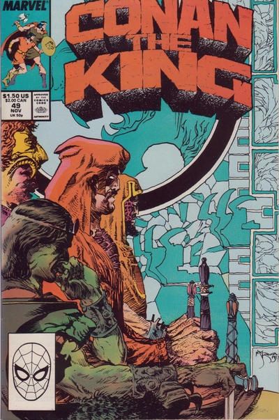 King Conan / Conan the King Treachery |  Issue#49A | Year:1988 | Series: Conan | Pub: Marvel Comics |