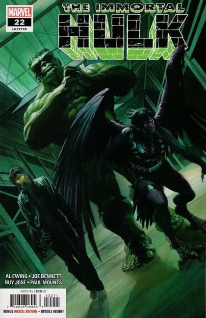 The Immortal Hulk Who's There |  Issue#22A | Year:2019 | Series:  | Pub: Marvel Comics | Regular Alex Ross Cover