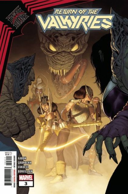 King in Black: Return of the Valkyries King in Black  |  Issue#3A | Year:2021 | Series:  | Pub: Marvel Comics | Regular Mattia De Iulis Cover