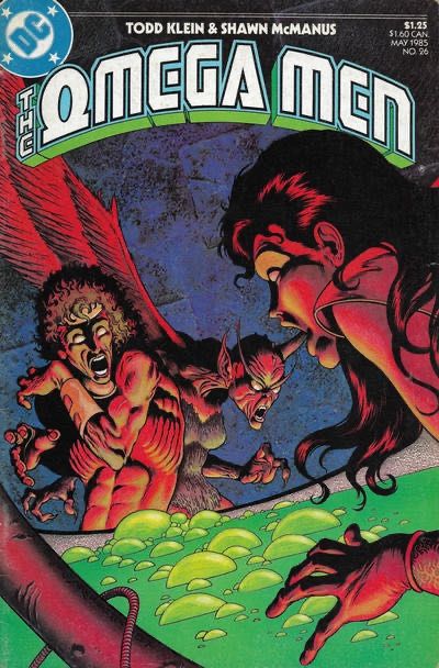 The Omega Men, Vol. 1 Crisis On Infinite Earths - The Unquiet Void / Brief Lives |  Issue#26 | Year:1985 | Series: Omega Men | Pub: DC Comics |