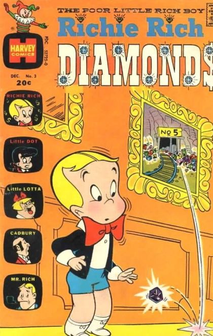 Richie Rich Diamonds  |  Issue#3 | Year:1972 | Series: Richie Rich | Pub: Harvey Comics |