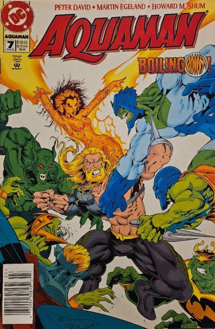 Aquaman, Vol. 5 Revenge Runs Deep |  Issue#7B | Year:1995 | Series: Aquaman | Pub: DC Comics | Newsstand Edition