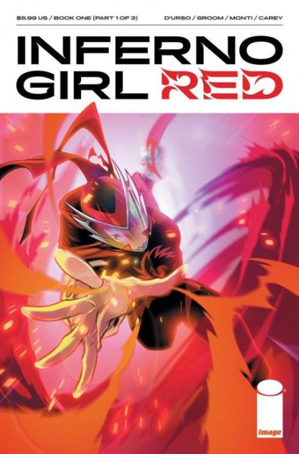 Inferno Girl Red  |  Issue#1B | Year:2023 | Series: Massive-Verse | Pub: Image Comics | Francesco Manna Variant
