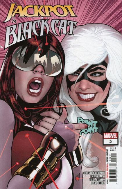 Jackpot & Black Cat  |  Issue#2A | Year:2024 | Series:  | Pub: Marvel Comics | Adam Hughes Regular