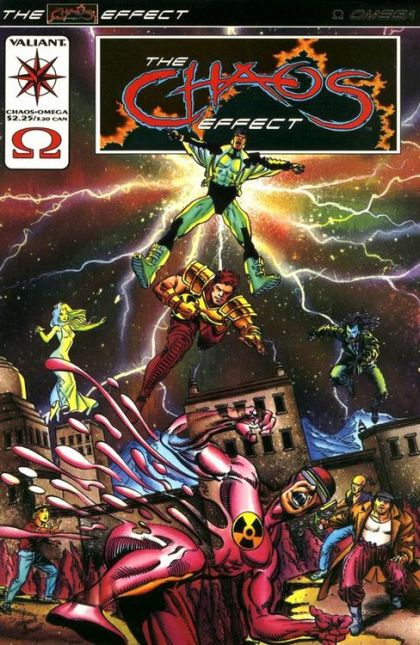 Chaos Effect The Chaos Effect - Omega, From Chaos, Comes Order |  Issue#0ΩA | Year:1994 | Series:  | Pub: Valiant Entertainment | Dan Jurgens Regular Cover
