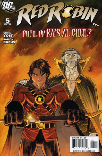 Red Robin Council of Spiders, Part One |  Issue#5A | Year:2009 | Series: Robin | Pub: DC Comics |