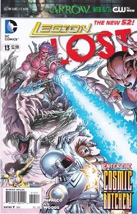 Legion Lost, Vol. 2 Planetcide! |  Issue#13 | Year:2012 | Series:  | Pub: DC Comics |
