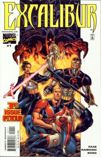 Excalibur, Vol. 2 Sword of Power part 1 |  Issue#1 | Year:2000 | Series: Excalibur | Pub: Marvel Comics |