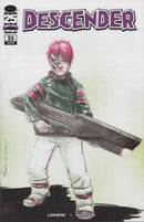 Descender Rise of the Robots, Part Four |  Issue#25C | Year:2017 | Series:  | Pub: Image Comics | Walking Dead #104 Tribute Cover