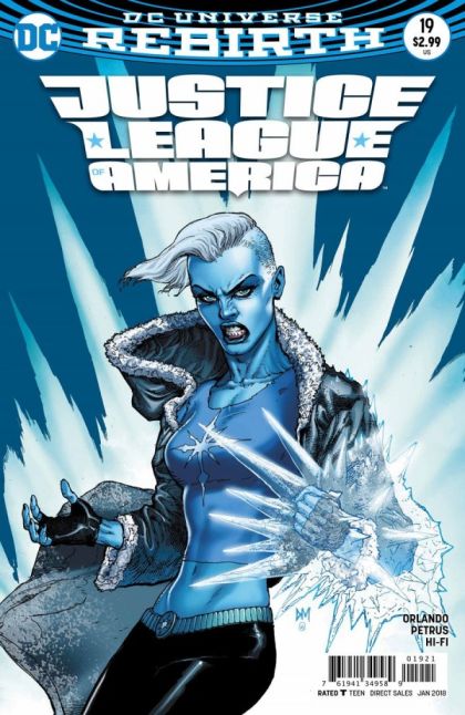 Justice League Of America, Vol. 5 Surgical Strike, Part Two |  Issue#19B | Year:2017 | Series:  | Pub: DC Comics | Variant Doug Mahnke Cover