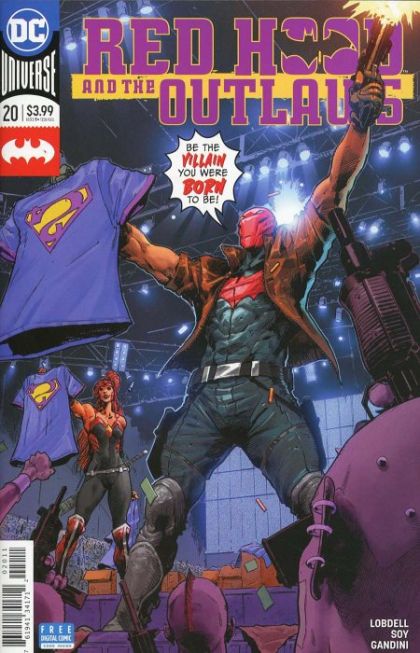 Red Hood and the Outlaws, Vol. 2 Now Hiring |  Issue#20A | Year:2018 | Series:  | Pub: DC Comics | Regular Trevor Hairsine Cover