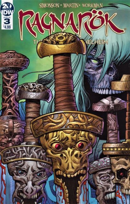 Ragnarok: Breaking Of Helheim In the Soul Mines of Helheim... |  Issue#3A | Year:2019 | Series:  | Pub: IDW Publishing | Walter Simonson & Laura Martin Cover
