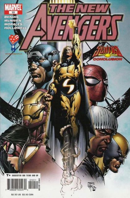 New Avengers, Vol. 1 The Sentry, Conclusion |  Issue#10A | Year:2005 | Series:  | Pub: Marvel Comics | David Finch Regular