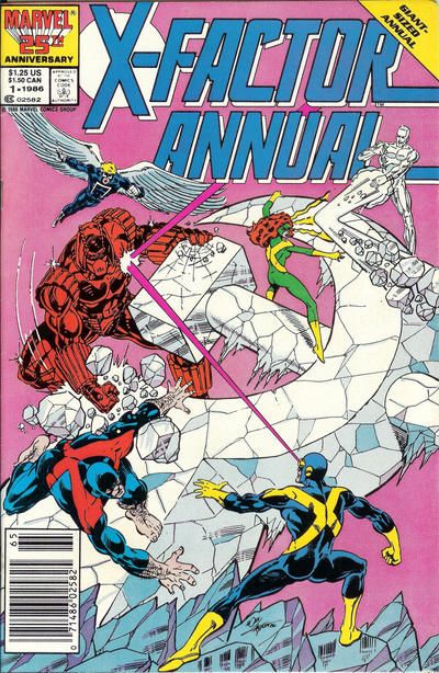 X-Factor, Vol. 1 Annual Grand Design |  Issue#1B | Year:1986 | Series: X-Factor | Pub: Marvel Comics | Newsstand Edition