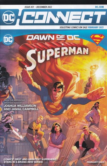 DC Connect  |  Issue#31 | Year:2022 | Series:  | Pub: DC Comics |