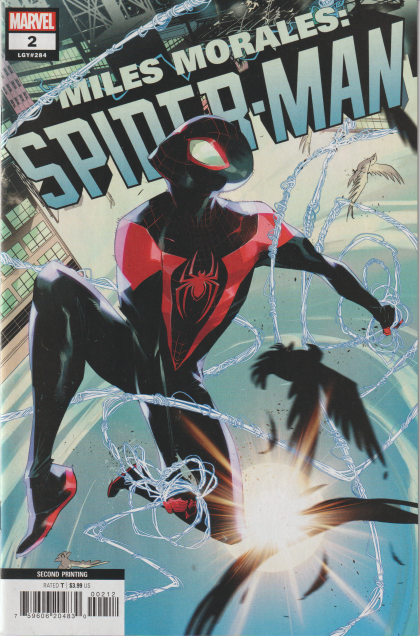 Miles Morales: Spider-Man, Vol. 2 Trial by Spider |  Issue#2N | Year:2023 | Series:  | Pub: Marvel Comics | 2nd Printing Federico Vicentini
