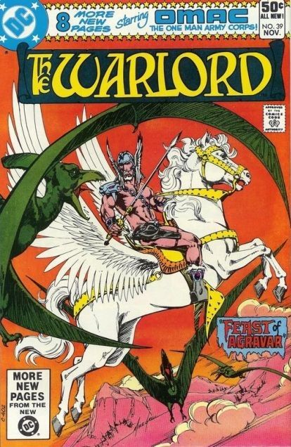 Warlord, Vol. 1 The Feast Of Agravar; Battle Cry |  Issue#39A | Year:1980 | Series: Warlord | Pub: DC Comics | Direct Edition
