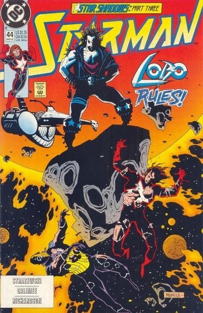 Starman, Vol. 1 Star Shadows, Dark of the Moon |  Issue#44A | Year:1992 | Series: Starman | Pub: DC Comics | Direct Edition