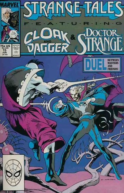 Strange Tales, Vol. 2 Gathering Dusk; On Having No Head |  Issue#15A | Year:1988 | Series: Strange Tales | Pub: Marvel Comics | Direct Edition
