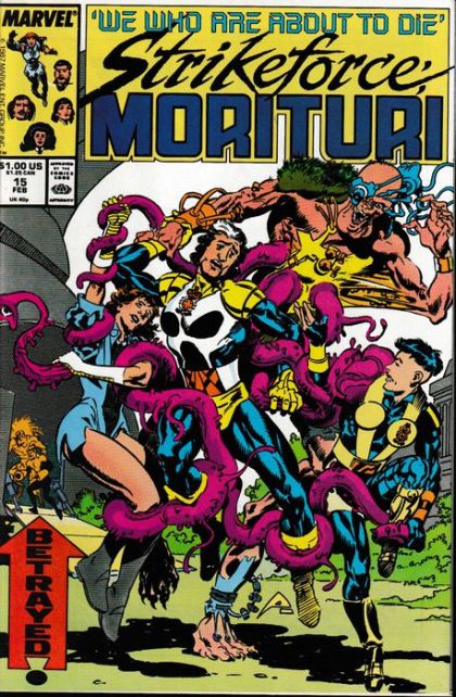 Strikeforce: Morituri ...That Is The Question |  Issue#15 | Year:1988 | Series: Strikeforce: Morituri | Pub: Marvel Comics |