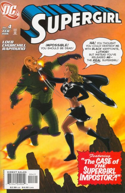 Supergirl, Vol. 5 Power, Chapter Four |  Issue#4C | Year:2006 | Series: Supergirl | Pub: DC Comics | Ian Churchill Incentive Variant (1:10)