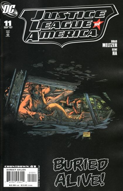 Justice League of America, Vol. 2 Walls |  Issue#11A | Year:2007 | Series: Justice League | Pub: DC Comics | Michael Turner & Peter Steigerwald Variant Cover