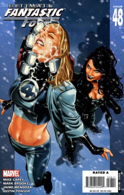 Ultimate Fantastic Four Ghosts |  Issue#48A | Year:2008 | Series: Fantastic Four | Pub: Marvel Comics | Mark Brooks Regular