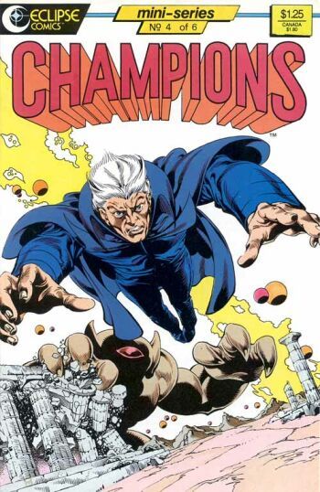Champions (Eclipse) The Curse of the Hellfire Crown |  Issue#4 | Year:1986 | Series:  | Pub: Eclipse Comics |