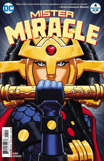 Mister Miracle, Vol. 4  |  Issue#4A | Year:2017 | Series:  | Pub: DC Comics | Regular Nick Derington Cover