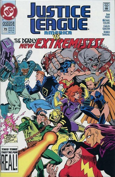 Justice League / International / America Extreme Measures |  Issue#79A | Year:1993 | Series: Justice League | Pub: DC Comics | Direct Edition