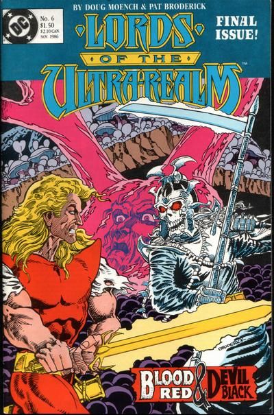 Lords of the Ultra Realm Cant VI- Blood Red and Devil Black |  Issue#6 | Year:1986 | Series:  | Pub: DC Comics |