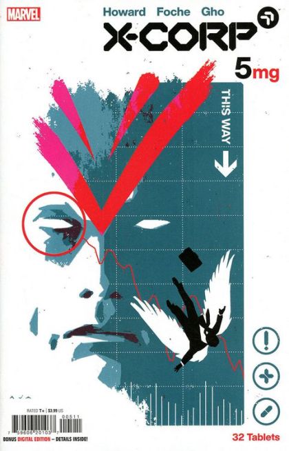 X-Corp, Vol. 1 "Closing Costs" |  Issue#5A | Year:2021 | Series:  | Pub: Marvel Comics | Regular David Aja Cover