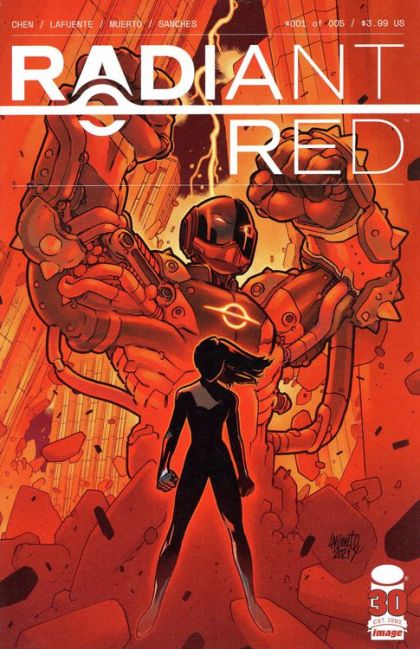 Radiant Red Brave New World |  Issue#1A | Year:2022 | Series: Massive-Verse | Pub: Image Comics | David Lafuente Regular