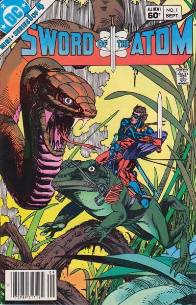 Sword of the Atom Stormy Passage |  Issue#1B | Year:1983 | Series: JLA | Pub: DC Comics | Newsstand Edition
