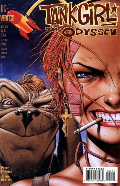 Tank Girl: The Odyssey (Vertigo) The Odyssey |  Issue#2 | Year:1995 | Series: Tank Girl | Pub: DC Comics |