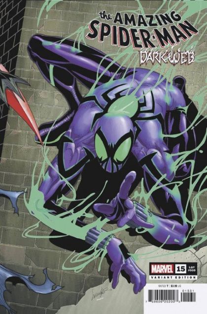 The Amazing Spider-Man, Vol. 6 Dark Web  |  Issue#15C | Year:2022 | Series: Spider-Man | Pub: Marvel Comics | Salvador Larroca Connecting Variant