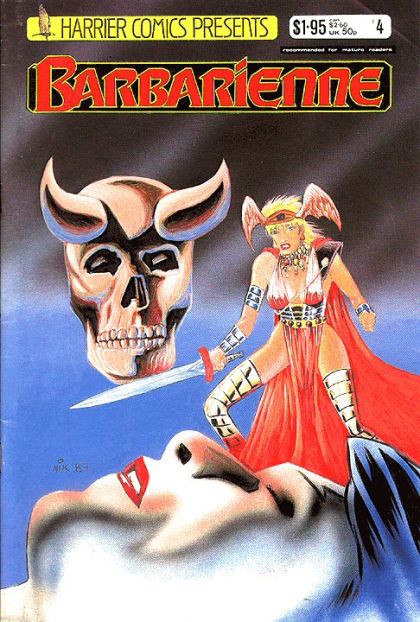 Barbarienne, Vol. 1 Fever Dream |  Issue#4 | Year:1987 | Series:  | Pub: Harrier Comics |