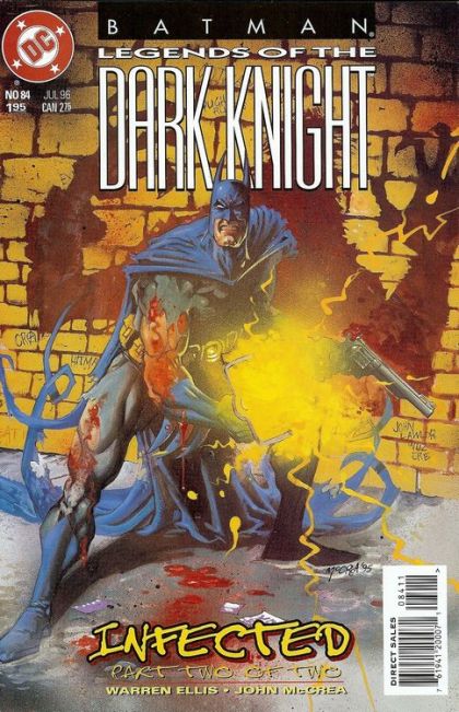 Batman: Legends of the Dark Knight Infected, Part Two |  Issue#84A | Year:1996 | Series:  | Pub: DC Comics | Direct Edition