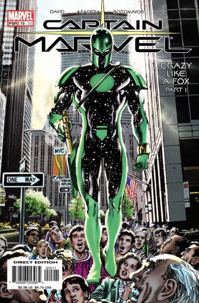 Captain Marvel, Vol. 6 Crazy Like A Fox, Part 1: Squish |  Issue#15A | Year:2003 | Series:  | Pub: Marvel Comics | Direct Edition