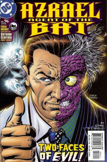 Azrael, Vol. 1 The White Place |  Issue#96 | Year:2002 | Series:  | Pub: DC Comics | Mike Zeck Regular Cover