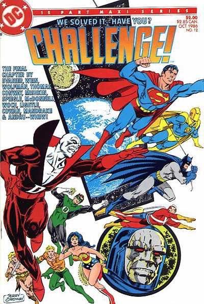 DC Challenge Fathers Against Suns |  Issue#12 | Year:1986 | Series: DC Challenge | Pub: DC Comics |