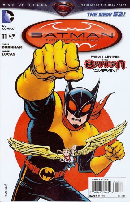 Batman Incorporated, Vol. 2 Interlude: A Bird In The Hand |  Issue#11A | Year:2013 | Series: Batman | Pub: DC Comics | Chris Burnham Regular Cover